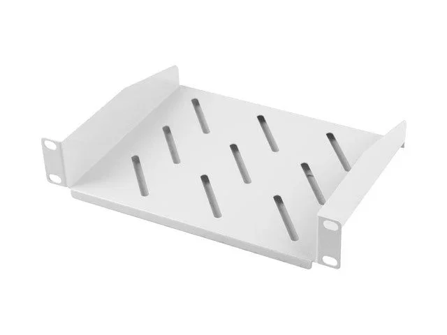 Lanberg AK-1012-S Cajón Metálico para Rack Gris, 10" / 254x180mm, 1U, Capacidad Máxima de Carga 20 kg