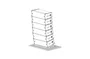 JBLPRO Placa Base 50.8cm Ancho x 35.6cm Alto x 86.4cm Largo