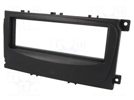 ACV Bastidor de montaje de radio 1 DIN para Ford, negro