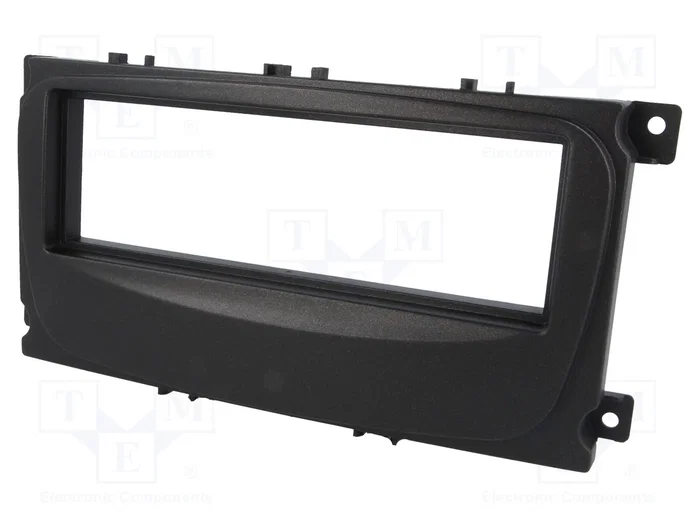 ACV Bastidor de montaje de radio 1 DIN para Ford, negro