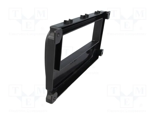 ACV Bastidor de montaje de radio 1 DIN para Ford, negro