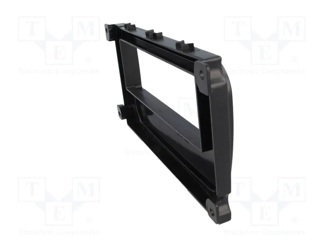 ACV Bastidor de montaje de radio 1 DIN para Ford, negro