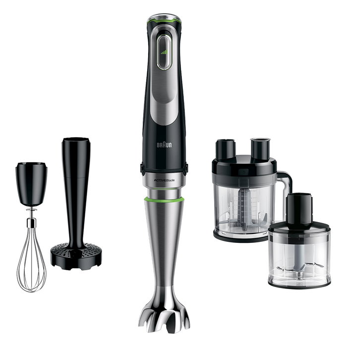 Braun MultiQuick 9 MQ 9195XLI Negro/Acero inoxidable