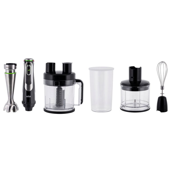 Braun MultiQuick 9 MQ 9195XLI Batidora de inmersión Negro/Acero inoxidable