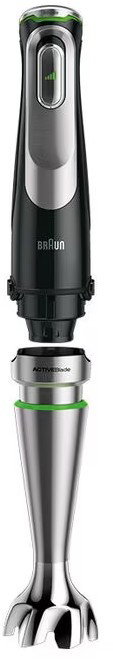 Braun MultiQuick 9 MQ 9195XLI Batidora de inmersión Negro/Acero inoxidable