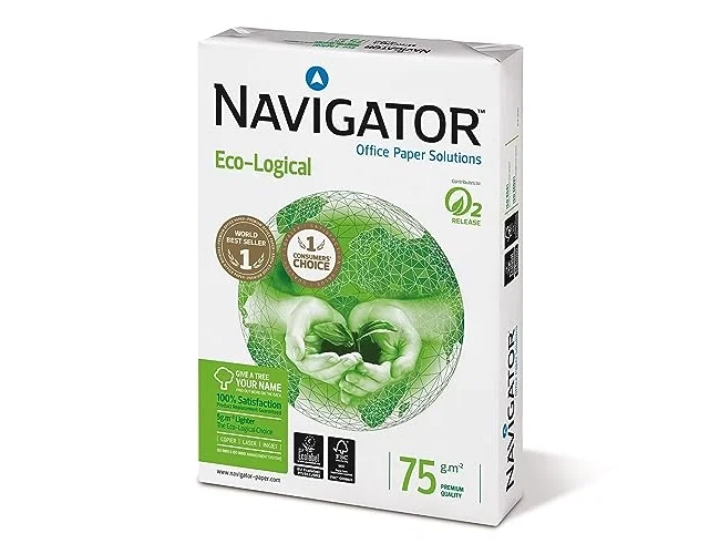 Navigator Papel Eco Logical DIN A4 75g, 500 Hojas