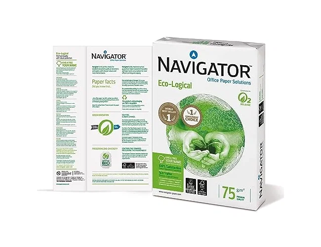 Navigator Papel Eco Logical DIN A4 75g, 500 Hojas