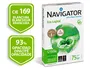 Navigator Papel Eco Logical DIN A4 75 gramos Multifuncion Paquete de 500 Hojas Blanco Certificado Ecolabel y FSC