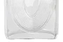DKD Home Decor Jarrón de Cristal Transparente 22x9x23 cm
