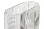 DKD Home Decor Jarrón de Cristal Transparente 22x9x23 cm