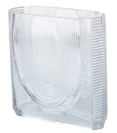DKD Home Decor Jarrón de Cristal Transparente 22x9x23 cm
