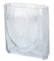 DKD Home Decor Jarrón de Cristal Transparente 22x9x23 cm