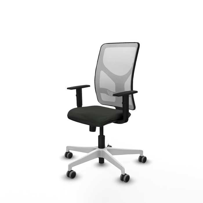 PIQUERAS Y CRESPO Silla de oficina Motilla con Mecanismo Sincro, Negro/Blanco PIQUERAS Y CRESPO Silla de oficina Motilla con Mecanismo Sincro, Negro/Blanco