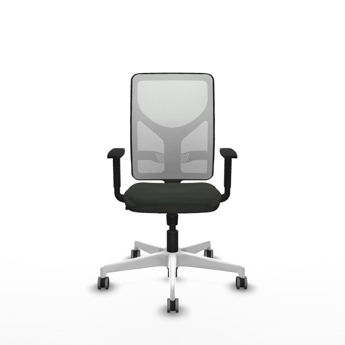 PIQUERAS Y CRESPO Silla de oficina Motilla con Mecanismo Sincro, Negro/Blanco PIQUERAS Y CRESPO Silla de oficina Motilla con Mecanismo Sincro, Negro/Blanco