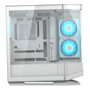 Cougar CGR-58M6W-RGB Midi Tower PC Blanco ATX EATX micro ATX Mini-ITX Vidrio Templado ARGB