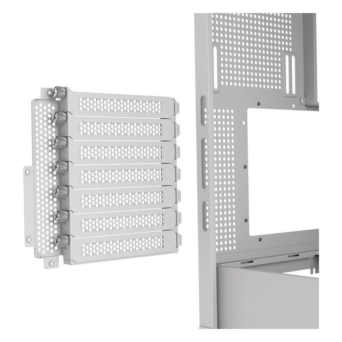 Cougar CGR-58M6W-RGB Midi Tower PC Blanco ATX EATX micro ATX Mini-ITX Vidrio Templado ARGB