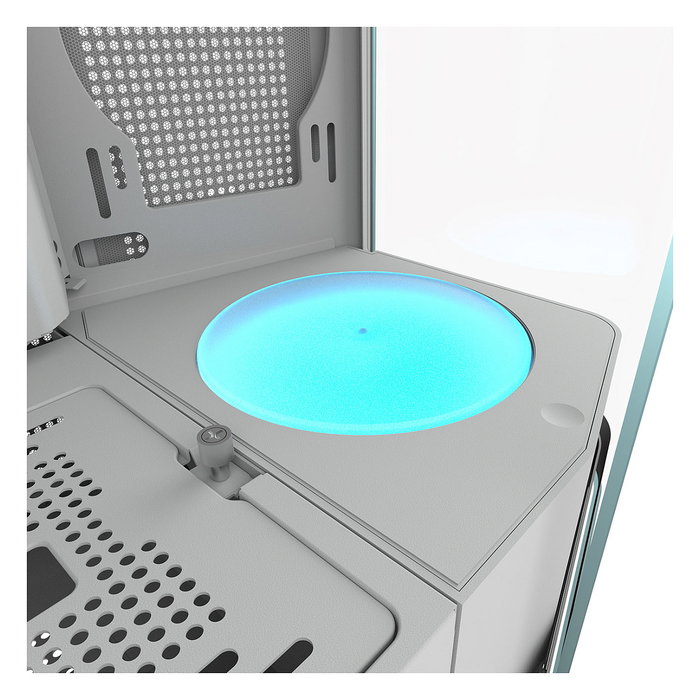 Cougar CGR-58M6W-RGB Midi Tower PC Blanco ATX EATX micro ATX Mini-ITX Vidrio Templado ARGB