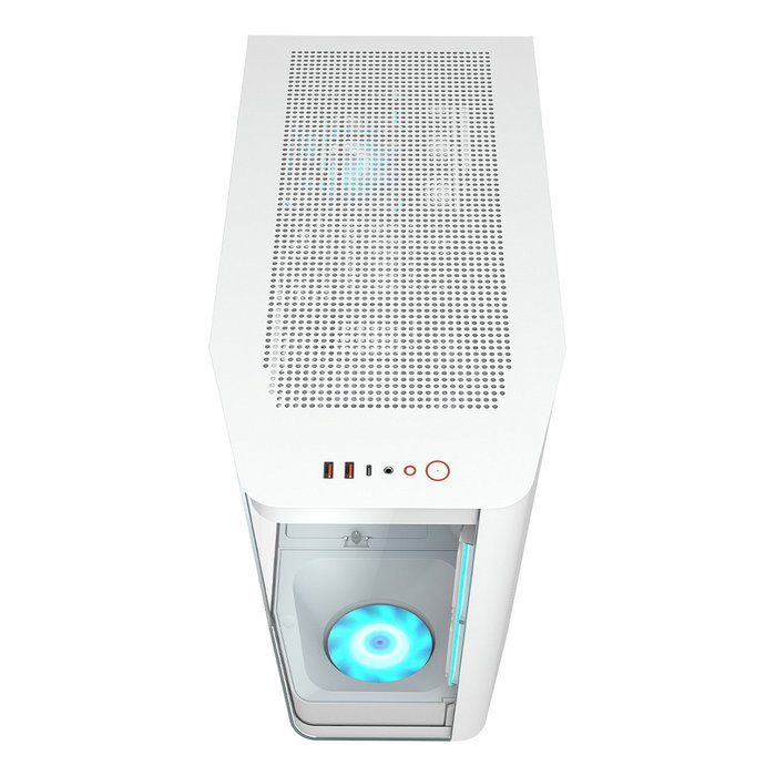 Cougar CGR-58M6W-RGB Midi Tower PC Blanco ATX EATX micro ATX Mini-ITX Vidrio Templado ARGB