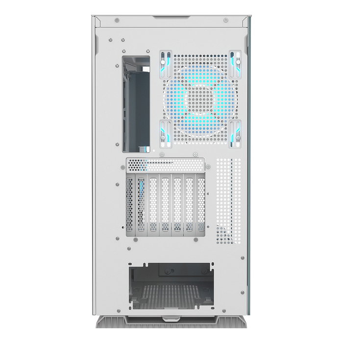 Cougar CGR-58M6W-RGB Midi Tower PC Blanco ATX EATX micro ATX Mini-ITX Vidrio Templado ARGB