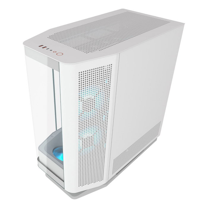 Cougar CGR-58M6W-RGB Midi Tower PC Blanco ATX EATX micro ATX Mini-ITX Vidrio Templado ARGB