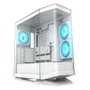 Cougar CGR-58M6W-RGB Midi Tower PC Blanco ATX EATX micro ATX Mini-ITX Vidrio Templado ARGB