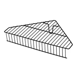 Ferplast L370 Rejilla Negro 29.5 x 18.5 x H 5 cm