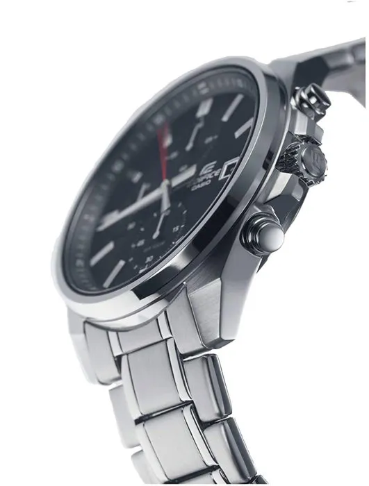 Casio Reloj Analógico de Acero Inoxidable con Indicación de Fecha y Resistencia al Agua 10 Bares