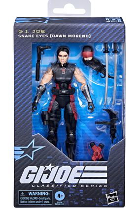 Hasbro G.I. Joe Classified Series Figura Snake Eyes (Dawn Moreno) 15 cm