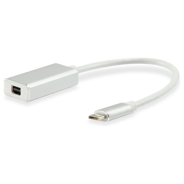 Equip Adaptador USB-C a Mini DisplayPort Blanco 133457