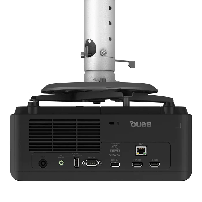 BenQ LW830ST - Proyector DLP de corto alcance 4000 lúmenes ANSI, WXGA (1280x800), 3D Ready, Negro, Fuente Laser 20000h, Altavoces 15W, Zoom