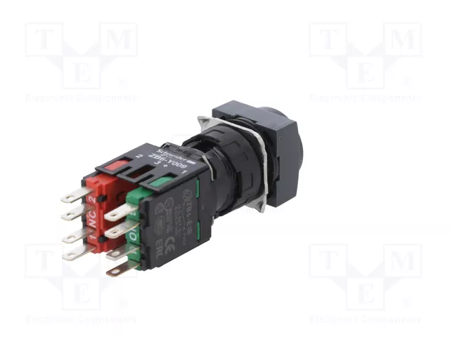 SCHNEIDER ELECTRIC Interruptor rotativo con llave Harmony XB6 Negro 16mm