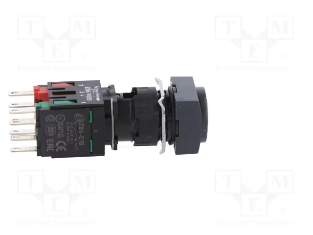 SCHNEIDER ELECTRIC Interruptor rotativo con llave Harmony XB6 Negro 16mm