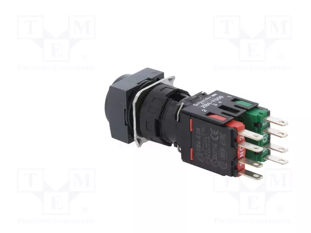 SCHNEIDER ELECTRIC Interruptor rotativo con llave Harmony XB6 Negro 16mm