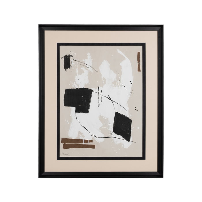 Ixia Cuadro Pintura Abstracto 2/M 80 x 100 cm