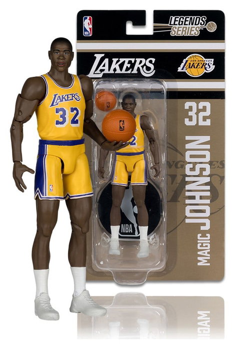 McFarlane Toys NBA Legends Series Earvin 'Magic' Johnson Los Angeles Lakers