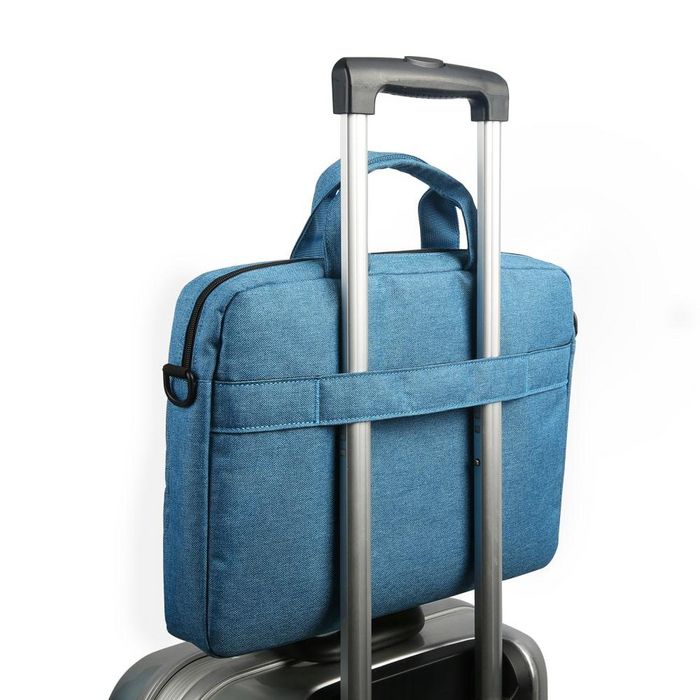 Lenovo T210 Bolso Bandolera para Portátil de 15.6 Pulgadas, Resistente al Agua, Diseño Casual y Amplio Almacenamiento