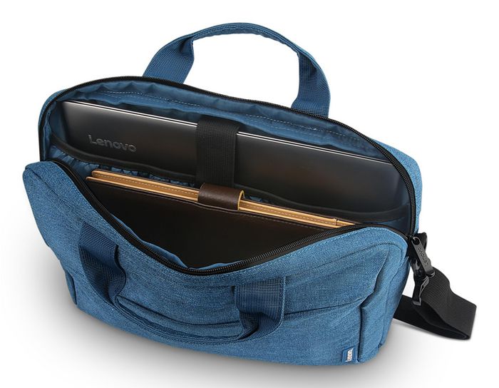 Lenovo T210 Casual Toploader Maletín para Portátil 15,6 pulgadas Azul