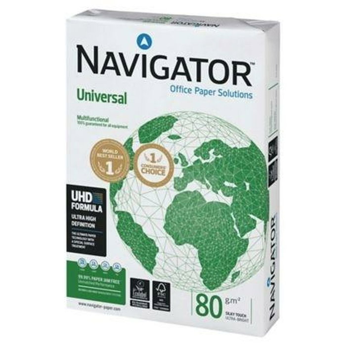 Navigator Papel Universal DIN A4 80g 5 x 500 Hojas