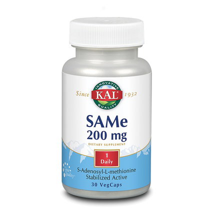 KAL SAMe 200 mg, 30 cápsulas vegetales KAL SAMe 200 mg, 30 cápsulas vegetales