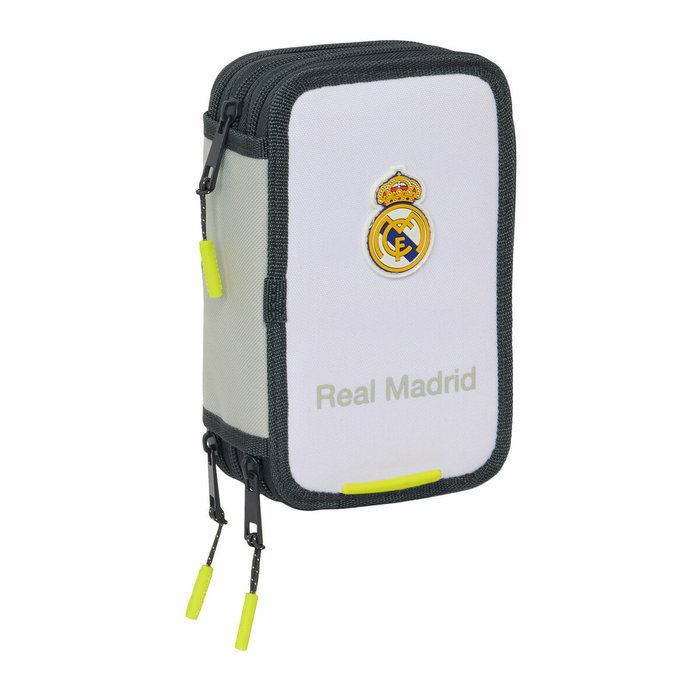 Safta Plumier Triple Real Madrid Equipación 25/26 de 37 Piezas Safta Plumier Triple Real Madrid Equipación 25/26 de 37 Piezas
