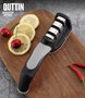 Quttin Afilador de Cuchillos Tres Filos Qutti - 21.5 x 5 x 5.6 cm, 140 g (12 Unidades)