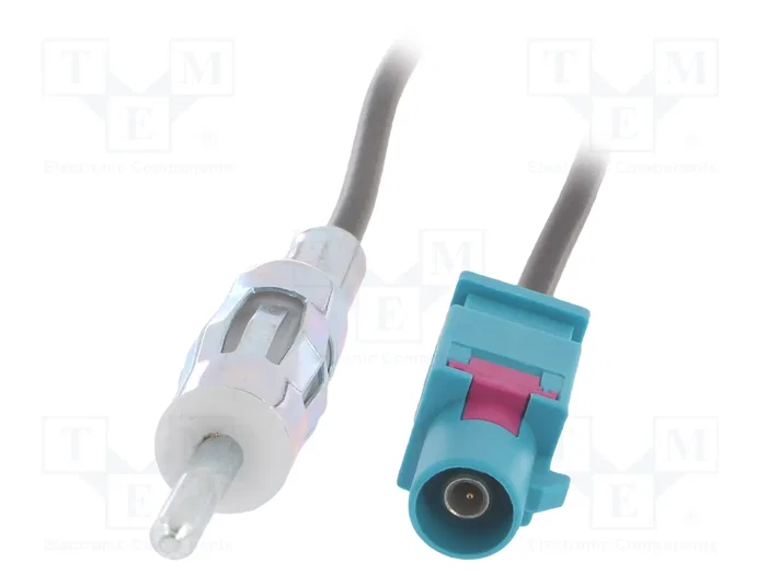 PER.PIC. Cable de conexión coaxial DIN a Fakra recto