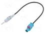 PER.PIC. Cable de conexión coaxial DIN a Fakra recto