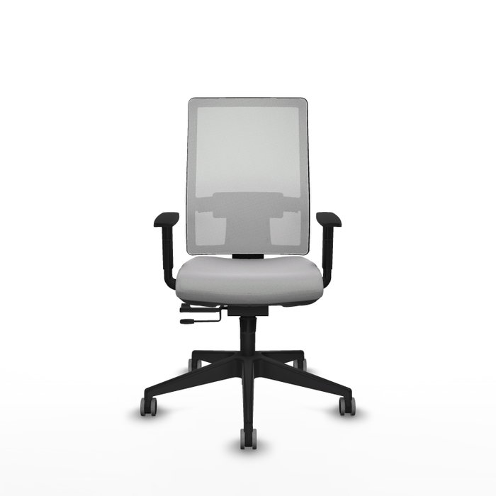 PIQUERAS Y CRESPO Silla de oficina Horna Gris claro y Blanco PIQUERAS Y CRESPO Silla de oficina Horna Gris claro y Blanco