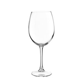 VICRILA Copa Mesa Syrah - Copa de Vidrio Templado de 58cl (580ml), 23 cm de Alto, Borde Grueso - Cristalería (Set de 6)