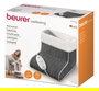 Beurer FW-20 Calienta Pies Cosy Gris Marengo Suave y Talla Grande Apto para Toda la Familia