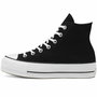 Zapatillas Casual Mujer Converse All Star Platform High Top Negro