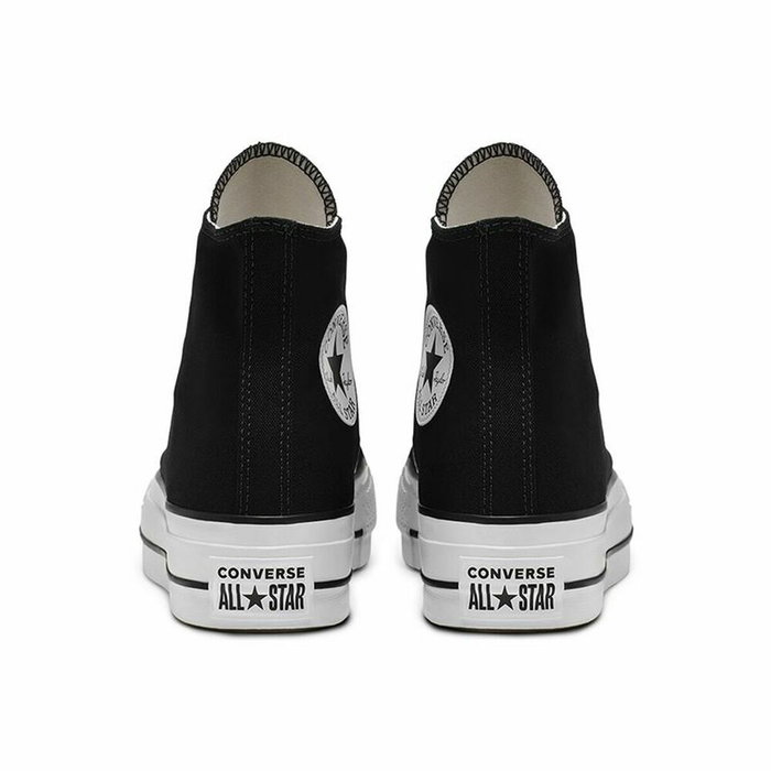 Zapatillas Casual Mujer Converse All Star Platform High Top Negro