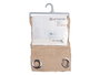 Giftdecor Cortina Beige 140x260 cm Poliester Algodon (Set de 6)