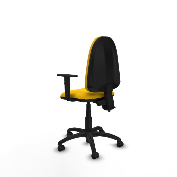PIQUERAS Y CRESPO Silla de oficina Aýna Amarillo con Brazos 1D PIQUERAS Y CRESPO Silla de oficina Aýna Amarillo con Brazos 1D